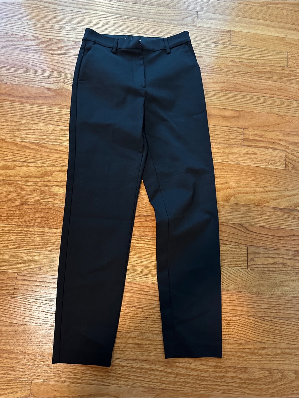 Women’s Black Dress Crop Pants - Classic Tailored Fit